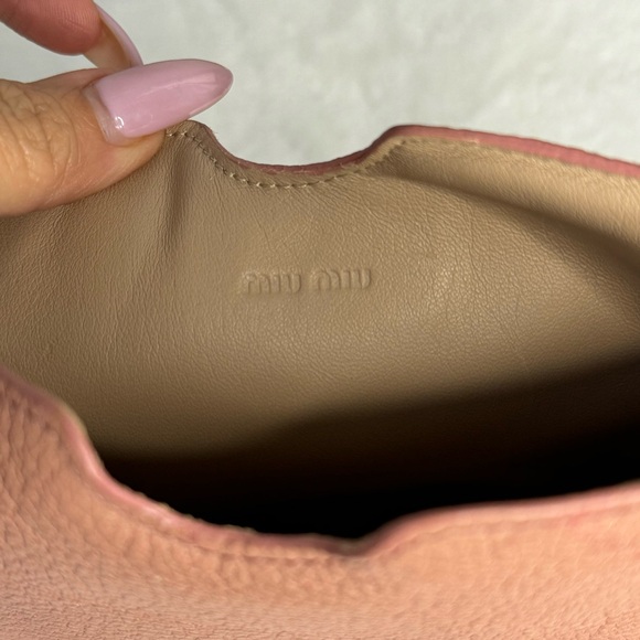 Miu Miu Pink Leather Studded iPad Case - Picture 9 of 12